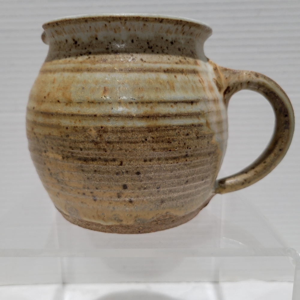 Pottery Studio Pitcher Artist By Stark Signed  Farmhouse Rustic Earthtones EUC